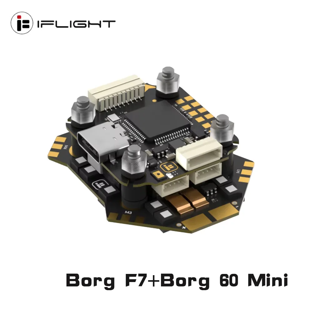 Fpv Flight Controller F7 Stack 60A - iFlight Borg Mini F7 – kontroler