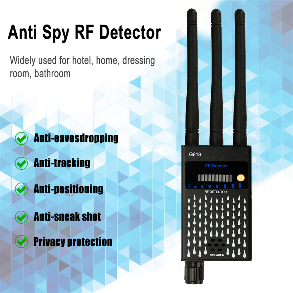 Signal Generator Spectrum Analyzer - Trzy anteny profesjonalne urządzenie do wykrywania