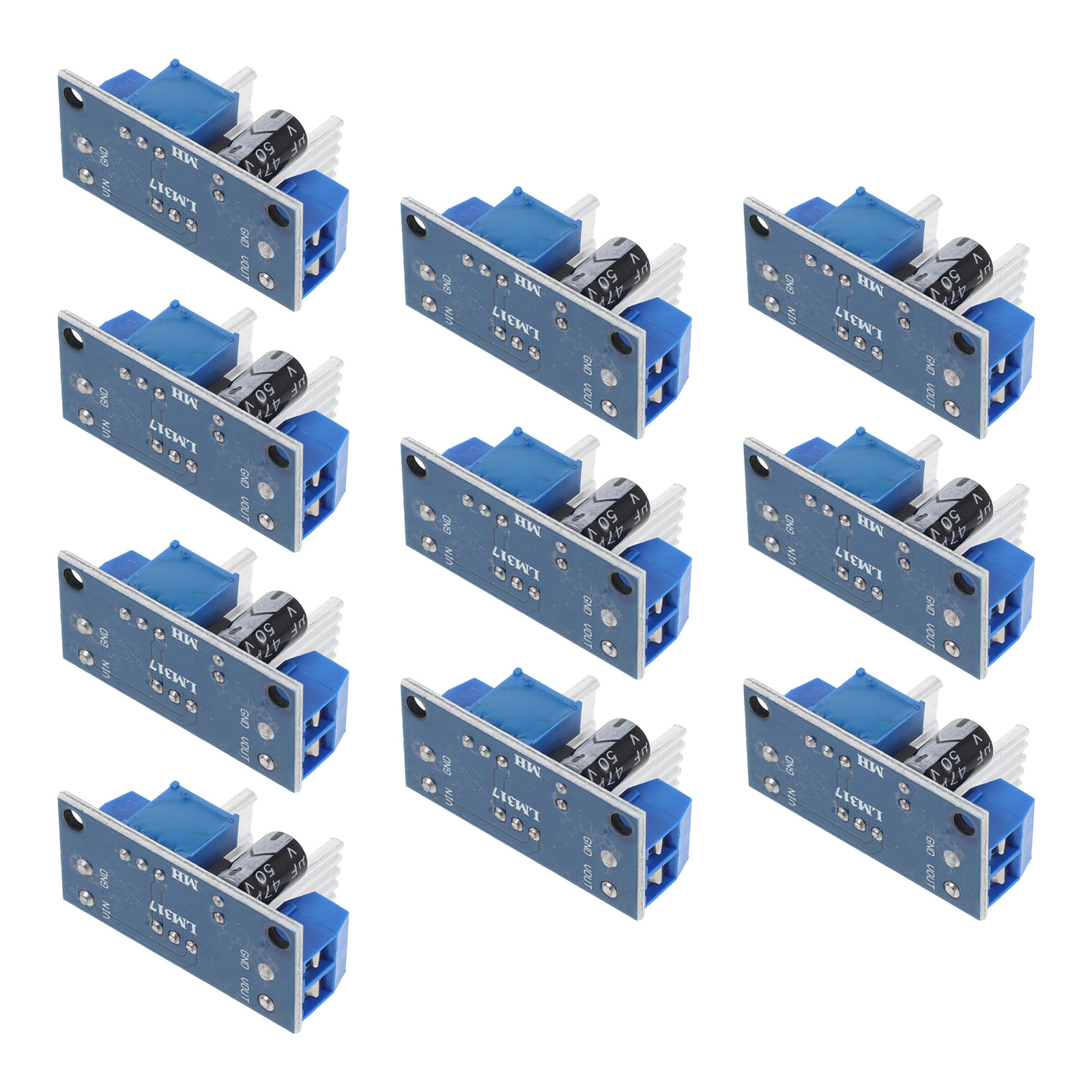 Linear Lab Power Supply Adjustable - 10 sztuk – moduł regulowanego stabilizatora
