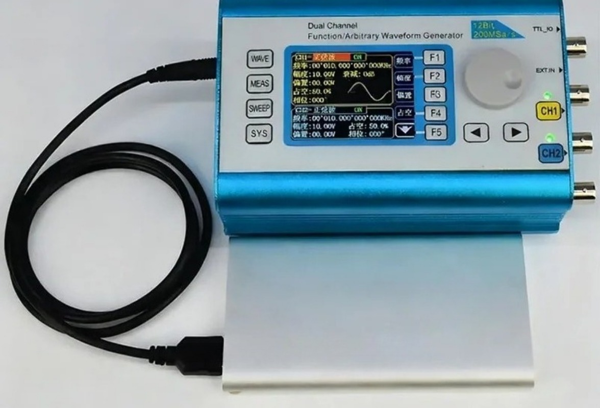 Function Arbitrary Waveform Generator - Dla dwukanałowego generatora sygnałów DDS 40-60
