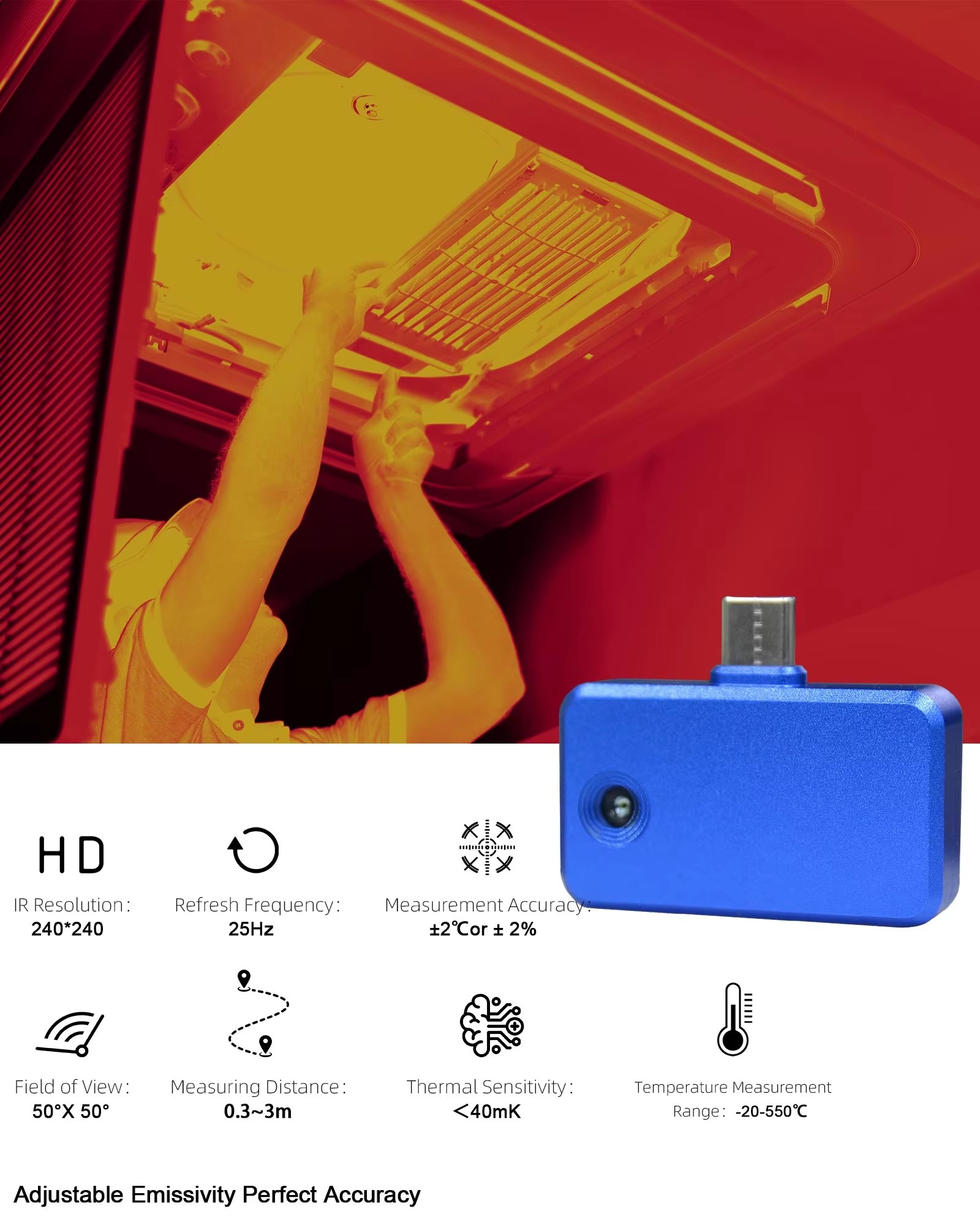 Kamera termowizyjna do telefon – Thermal Imaging Camera Pcb Repair recenzja i cena