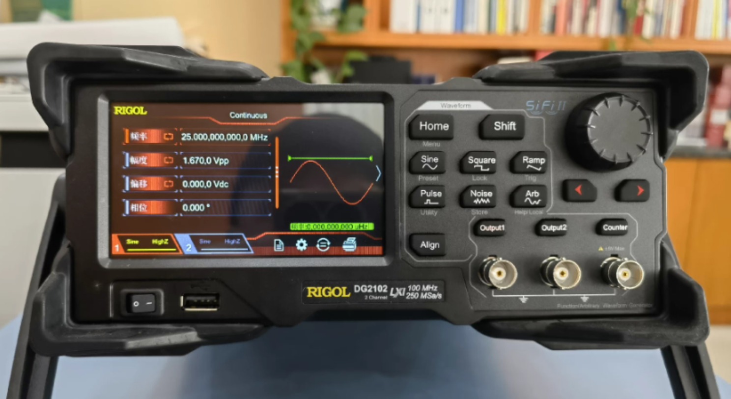 1 szt. Rigol DG2102 - Dwukanał – Function Arbitrary Waveform Generator recenzja i cena
