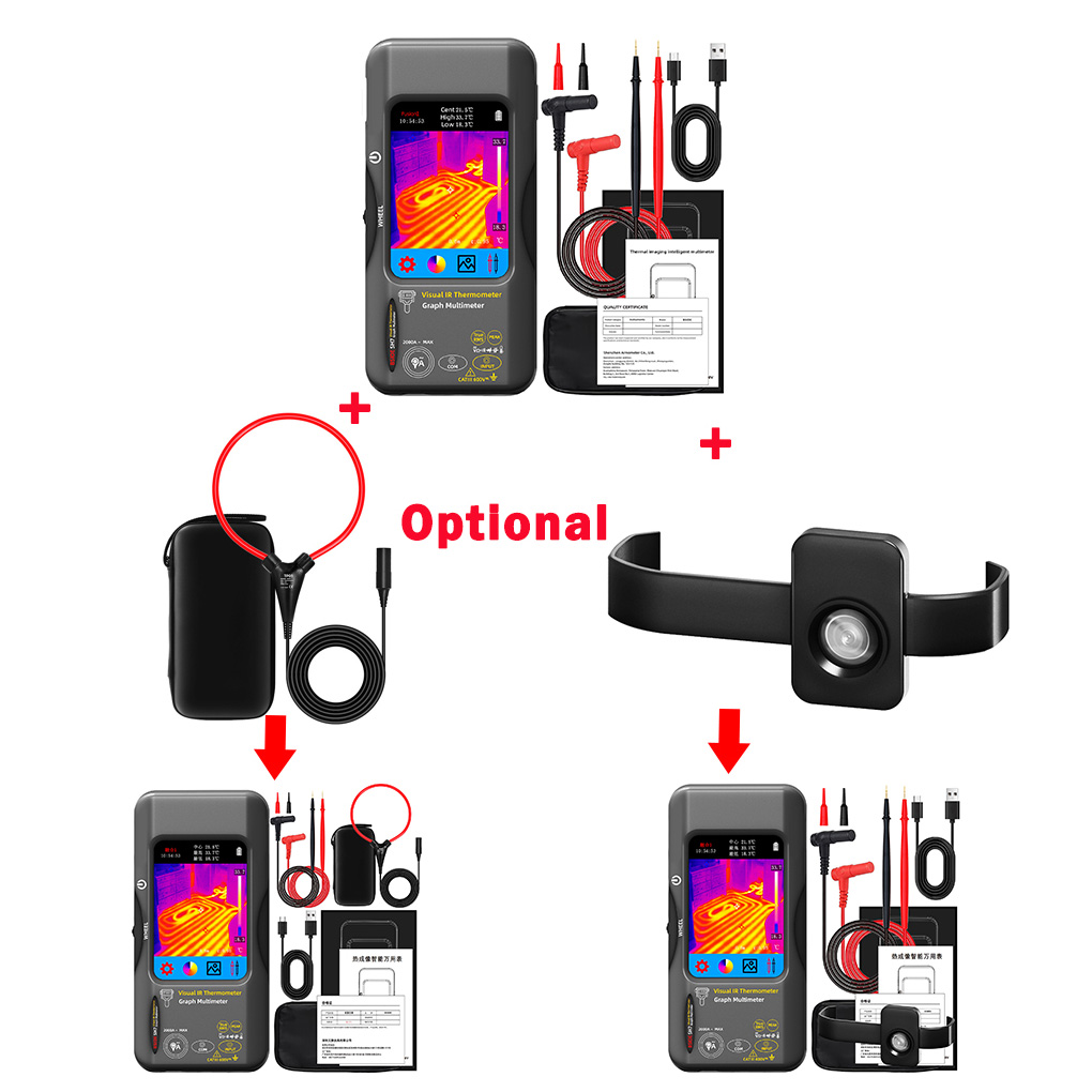 Kamera termowizyjna Multimetr  – Thermal Imaging Camera Pcb Repair recenzja i cena