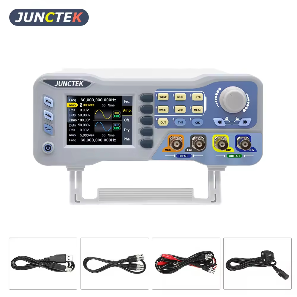 JDS8080 JUNCTEK – generator sy – Function Arbitrary Waveform Generator recenzja i cena